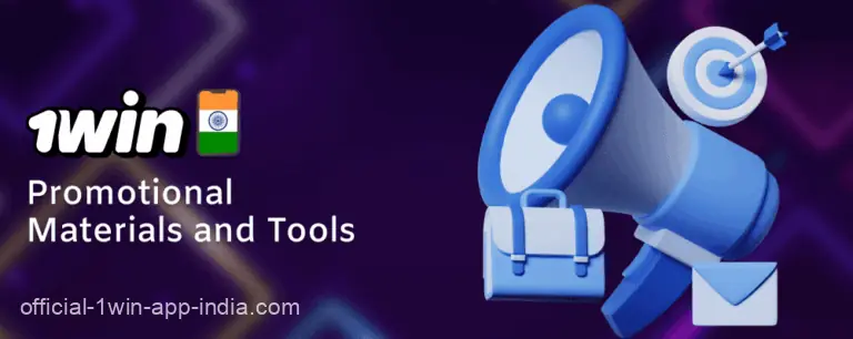 1Win India Promotional Materials and Tools